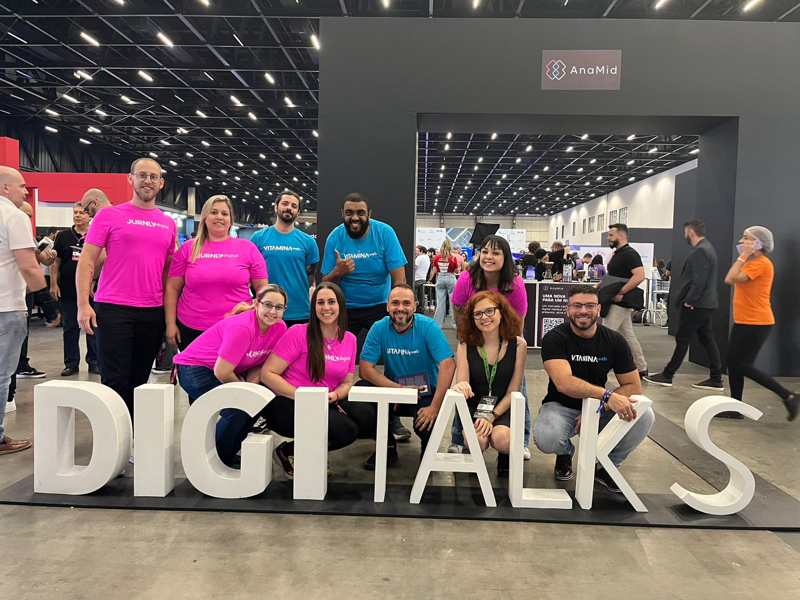 Equipe VitaminaWeb no Digitalks Expo 2023