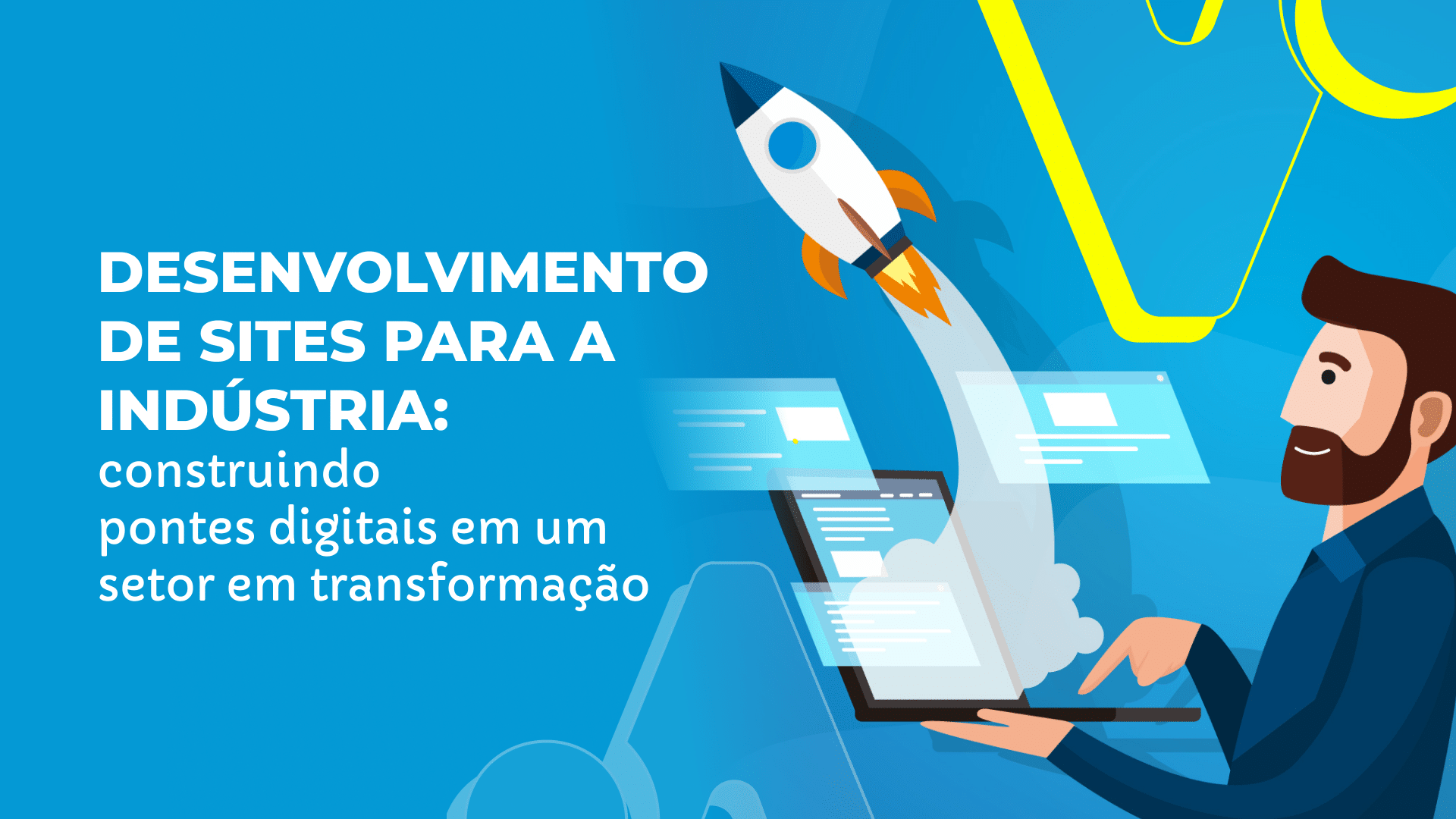 website para indústria