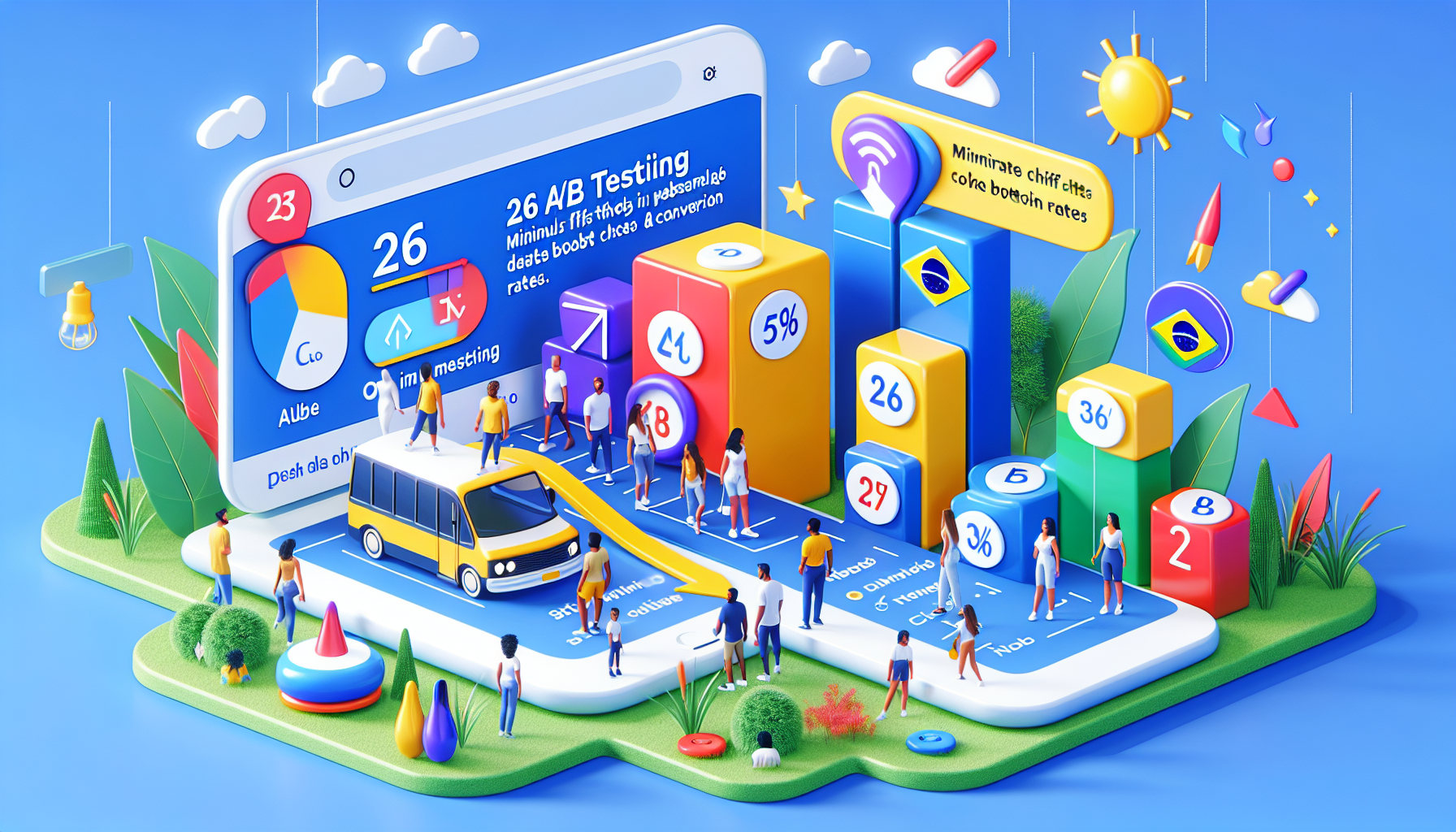 26 Ideias de Testes A/B para Aumentar Taxas de Cliques e Conversões